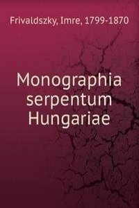 Monographia serpentum Hungariae