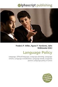 Language Policy