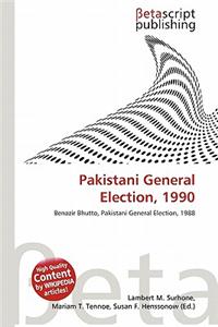 Pakistani General Election, 1990