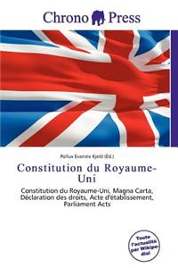 Constitution Du Royaume-Uni