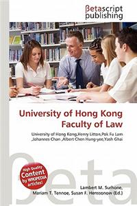 University of Hong Kong Faculty of Law