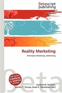 Reality Marketing