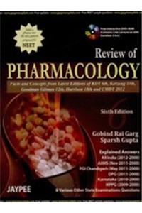 Review of Pharmacology with DVD,6/E,2012