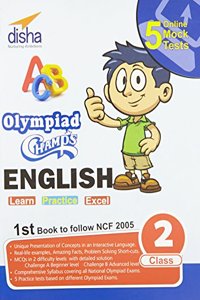 Olympiad Champs English Class 2 With 5 Online Mock Tests