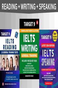 IELTS General Training books 2024: IELTS GT COMBO by TARGET 9