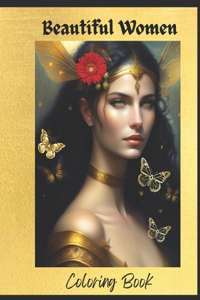 Beautiful Women Coloring Book