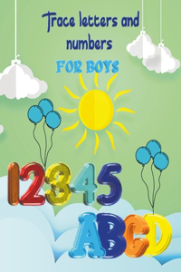 Trace letters and numbers