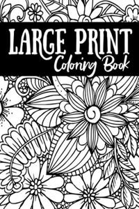 Large Print Coloring Book