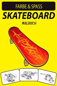 Skateboard Malbuch