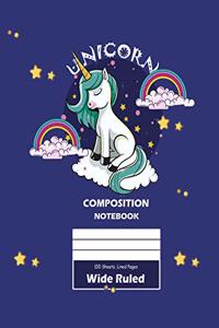 Unicorn Composition Notebook