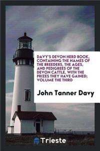 Davy's Devon Herd Book