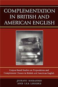 Complementation in British and American English