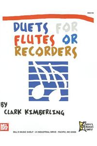 Duets for Flutes or Recorders