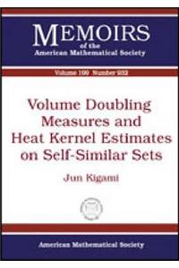 Volume Doubling Measures and Heat Kernel Estimates on Self-similar Sets