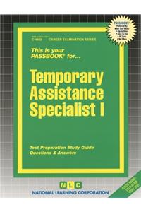 Temporary Assistance Specialist I