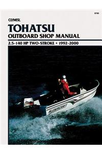 Tohatsu 2.5-140 HP 2-Stroke Outboards (1992-2000) Service Repair Manual