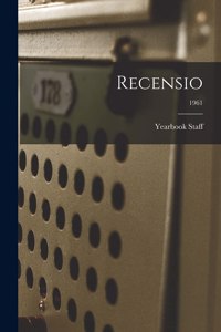 Recensio; 1961