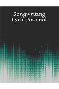 Songwriting Lyric Journal
