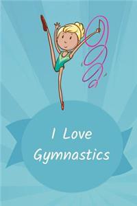 Thick Journal - Gymnast Gymastics Gifts Accessories Items for Girls (119 Pages)
