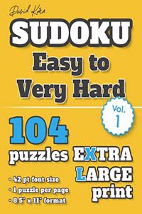 David Karn Sudoku - Easy to Very Hard Vol 1