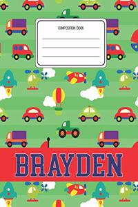 Composition Book Brayden