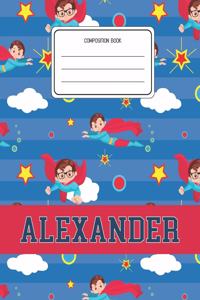 Composition Book Alexander