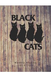 Black Cats Weekly Planner 219-2020