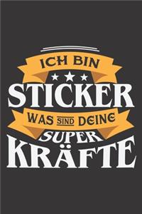 Ich Bin Sticker Was Sind Deine Superkräfte?