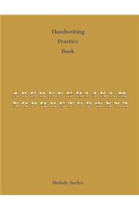 Handwriting Practice Book