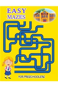 Easy Mazes for Preschoolers