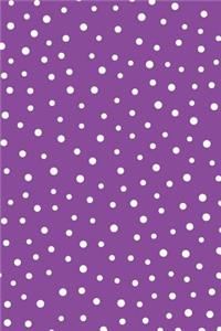 Trendy Polka Dots Design Notebook