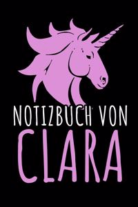 Notizbuch Von Clara