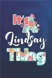 It's Lindsay Thing