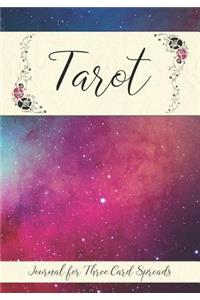Tarot Journal for Three Card Spreads