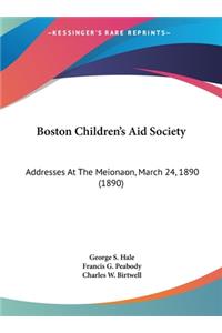 Boston Children's Aid Society