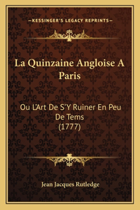 Quinzaine Angloise A Paris
