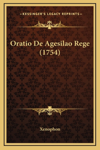 Oratio De Agesilao Rege (1754)