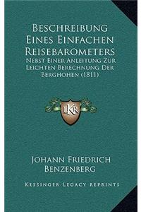 Beschreibung Eines Einfachen Reisebarometers