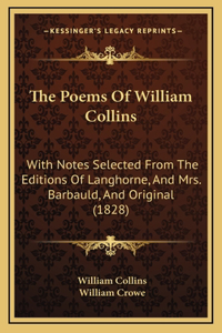 Poems Of William Collins