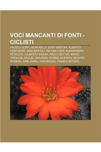 Voci Mancanti Di Fonti - Ciclisti