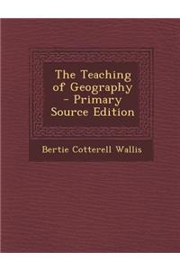 Teaching of Geography