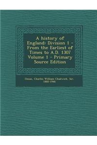 A History of England
