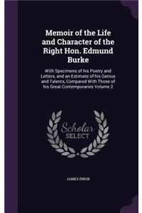 Memoir of the Life and Character of the Right Hon. Edmund Burke