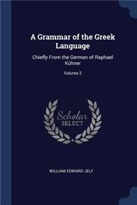 Grammar of the Greek Language