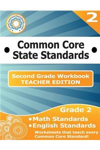 Second Grade Common Core Workbook - Teacher Edition
