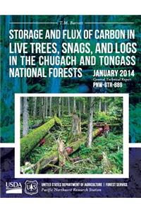 Storage and Flux of Carbon in Live Trees, Snags, and Logs in the Chugach and Tongass National Forests