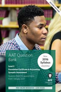 AAT Foundation Certificate in Accounting Level 2 Synoptic As
