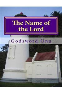 Name of the Lord