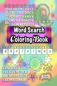 Word Search Coloring Book