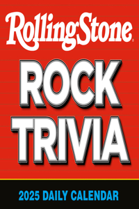 2025 Rolling Stone Rock Trivia Boxed Daily Calendar